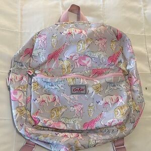 Cath Kidston Kids Safari Print Backpack - Pink and Gray